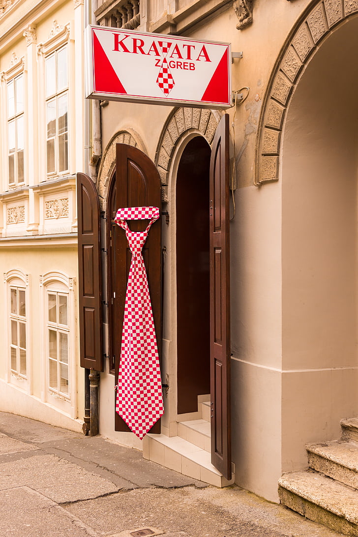 corbata, Croàcia, Cravat, Turisme, botiga
