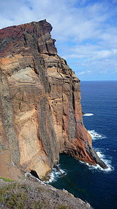 Madeira, ceļojumi, klints, okeāns, ainava, jūras