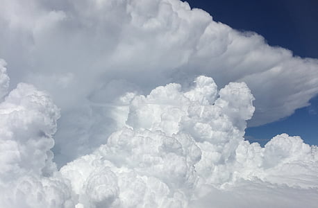 oblaci, Vremenska prognoza, otvorena, nebo, mekani, cloudscape, oblak - nebo