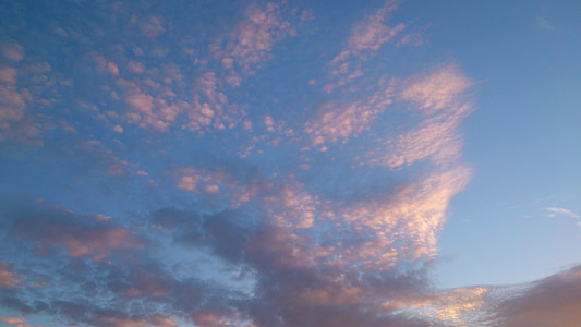 niebo, chmury, chmury formularza, Natura, nastrój, piękne, reszta