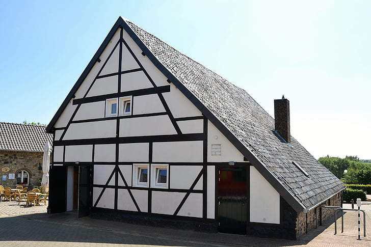 half-timbered house, house, valkenburg