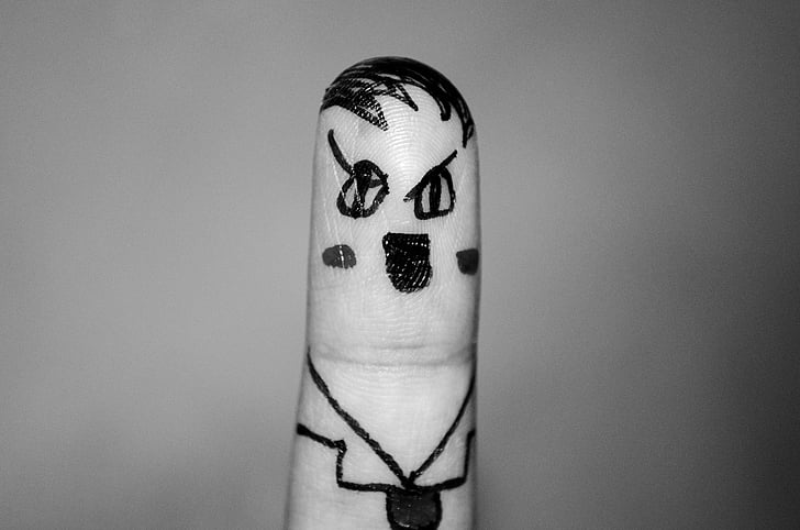 Adolf Hitler, Nazi, wütend, Deutschland, abstrakt, Finger