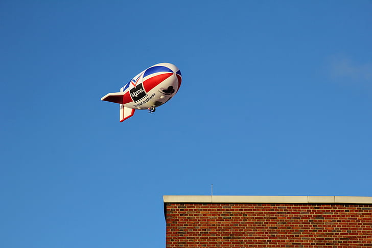 airship, trigema, flying object, fly, drive, float, flight