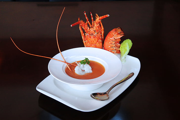 lobster soup, western, catering, hotel