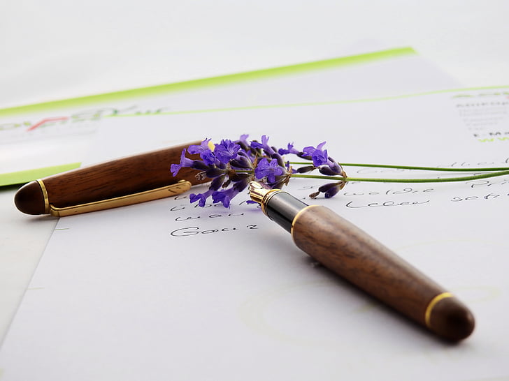 Close-up, flora, flores, Letras, correo, Notas, papel