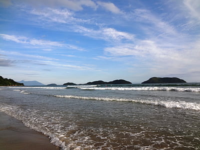 platja, vacances, l'estiu, Mar, mar de Beira