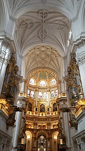 Kathedraal van Granada, Kathedraal van de incarnatie, Kathedraal, Granada, Andalusië, kerk