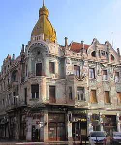Oradea, Sedmihradsko, Crisana, střed, budova, Bihor