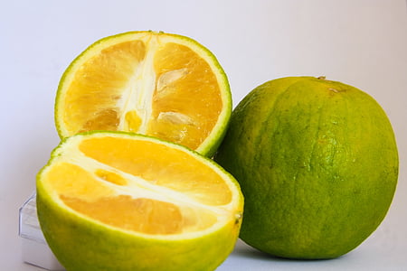 citron vert, Coupe, fruits, agrumes, vert, alimentaire, en bonne santé