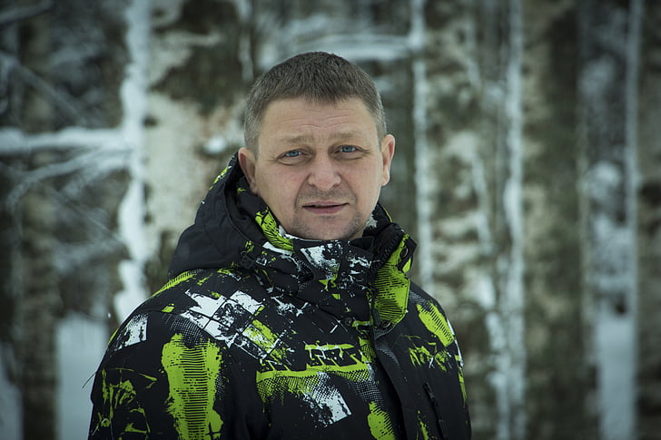 forest, portrait, person, view, closeup
