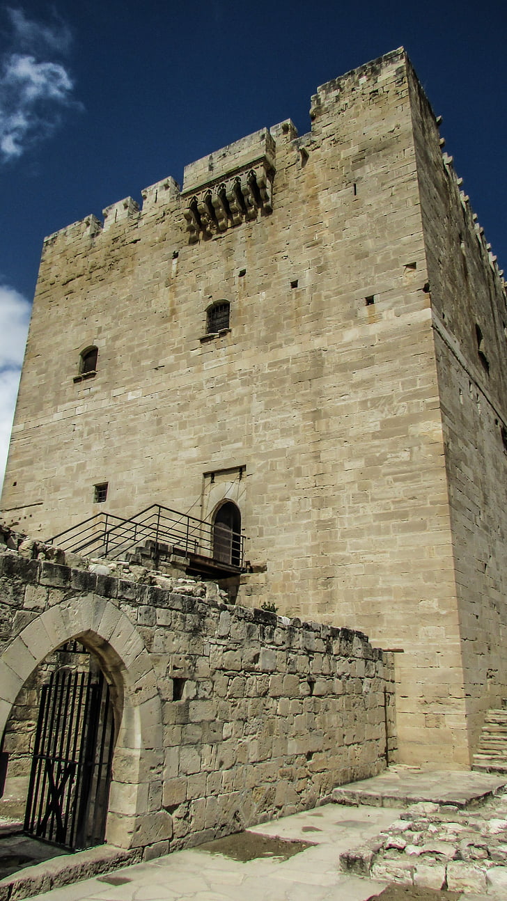 Cyprus, Kolossi, Kasteel, middeleeuwse, geschiedenis, het platform, Fort