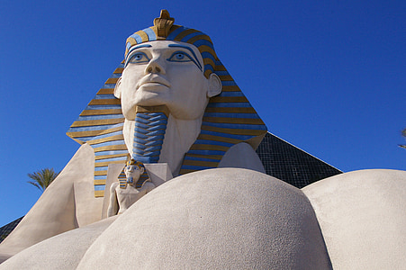 las vegas, faraón, Egypt, Vegas, Luxor, Hotel, pyramída