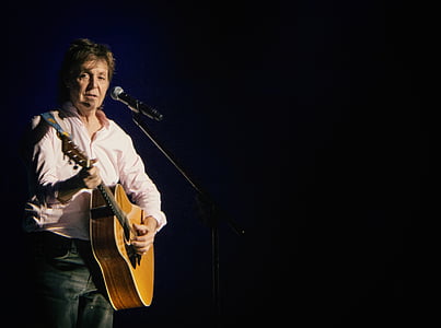 Sir paul mccartney, koncert, Esprit arena, Düsseldorf, 2016-ban, Beatles, énekes