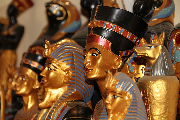 Cairo, souvenir, Egypte, traditionele, cultuur, Egyptische, Winkel