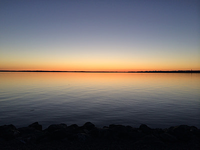 oceano, tramonto, acqua, arancio, mare, Washington, nord-ovest Pacifico