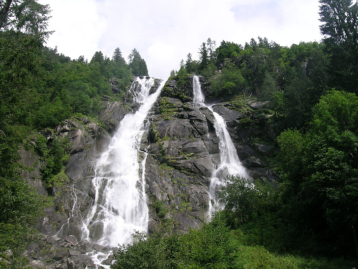 Nardis vodopády, Itálie, Trentino