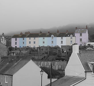 ψαράς, εξοχικές κατοικίες, Πόρτλαντ, Dorset, κατοικιών, κτίριο, οριζόντια