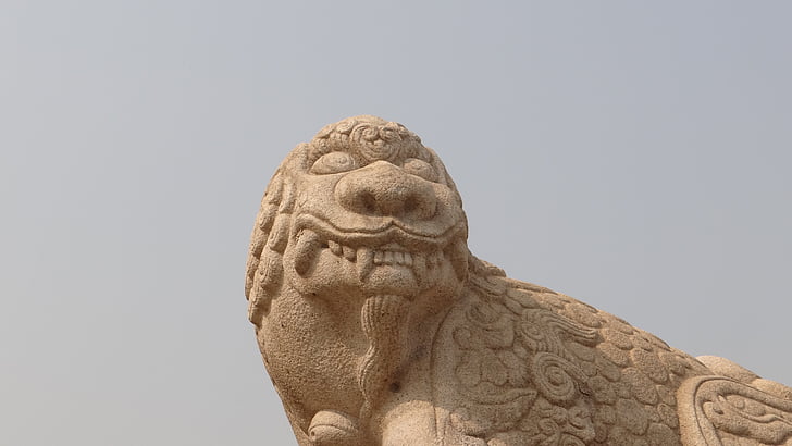 Haitai entrada de kyng-bokkung, Haitai, Gárgola de Haitai, estatua de piedra