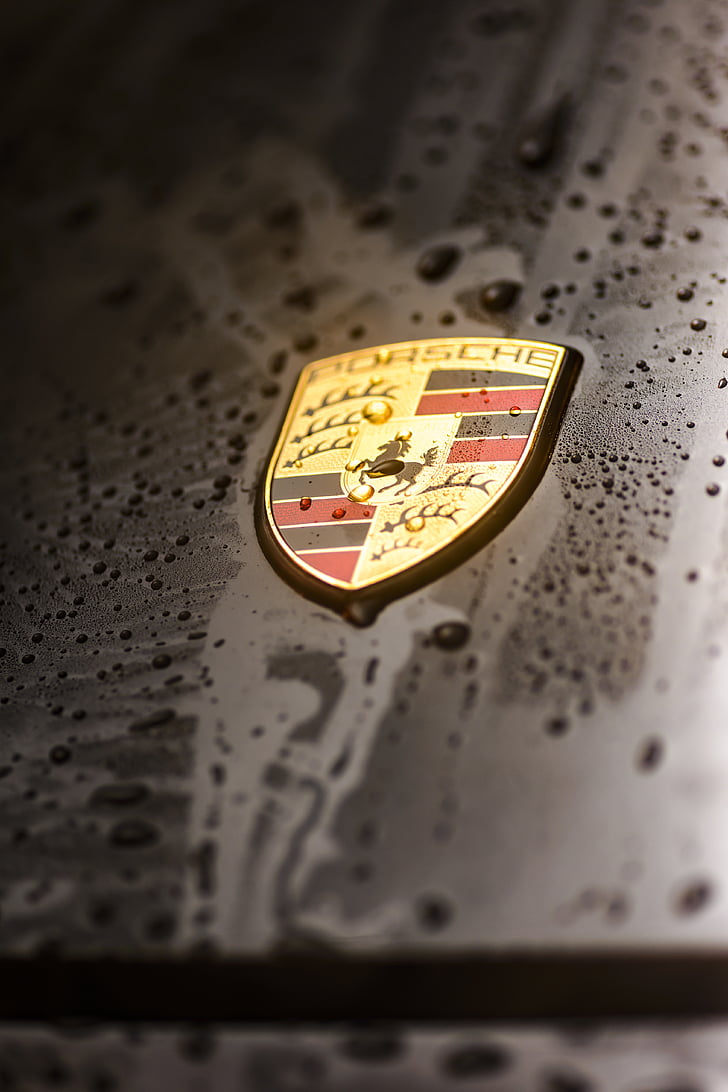 Porsche, 911, Carrera, 4S, logo, Distintivo, emblema