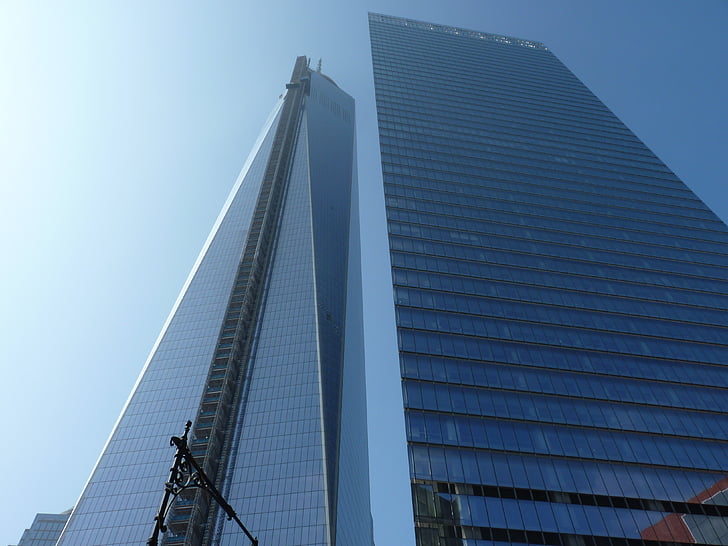 World trade center, New york, NYC, é.-u., Manhattan, gratte-ciel, bâtiment