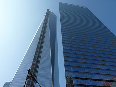 Világkereskedelmi Központ, New York-i, NYC, Amerikai Egyesült Államok, Manhattan, felhőkarcoló, épület