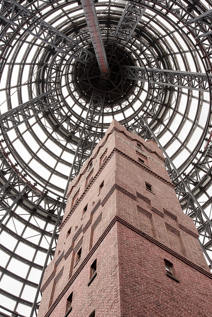 Shot tower, Melbourne, Melbourne central, Miasto, Architektura, CBD, Wieża