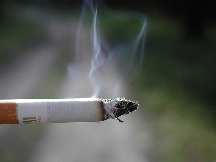 Rūkymas, cigarečių, plaučių vėžys, nesveika, dūmai, tabako, Cigaras