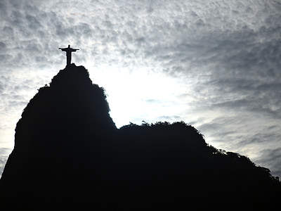 Corcovado, Rio de janeiro, Christus de Verlosser, Brazilië, Christus, Kruis, Christendom