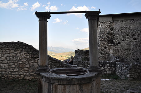 manzara, Pozzo, Borgo, Orta Çağ