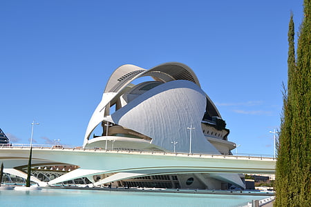 kunstide ja Teaduste linn, Vahemere, arhitektuur, kaasaegne, ühenduse, Travel, Valencia