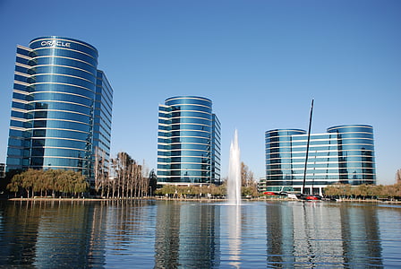 Oracle, Silicon valley, tööstus, Redwood shores, Redwood city, lahe piirkonnas, arhitektuur