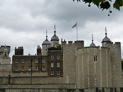 Torre, Castelo, Inglaterra, Londres, Reino Unido, cidade, edifício
