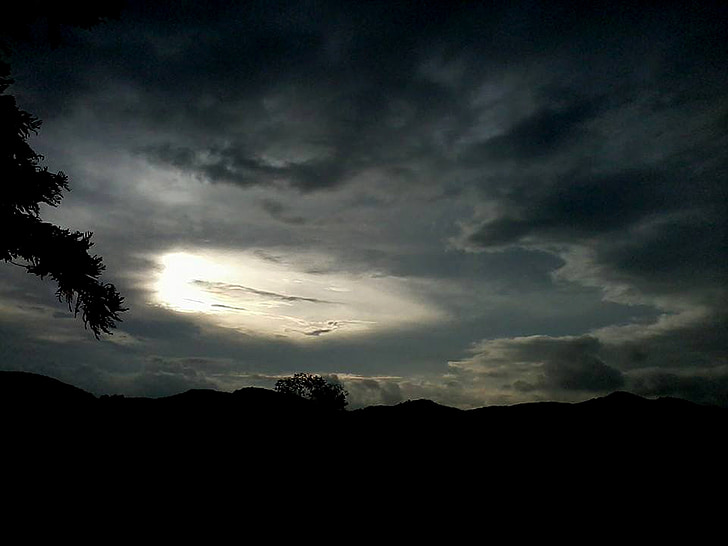 Sky, coucher de soleil, ciel bleu, nuages de ciel, ciel nocturne, Sri lanka