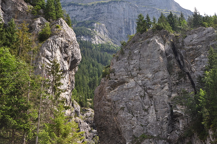 bjerge, schweiziske bjerge, Rock, Schweiz, rock klatring, Mountain, natur