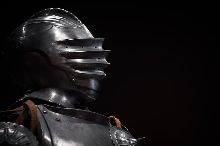 helm, Ridder, Armor, Museum, weergave, werk helm, Knight - persoon