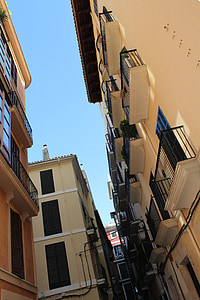 Straße, Mallorca, Blick