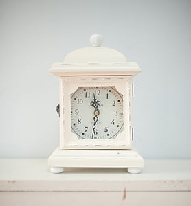 tempos melhores, relógio, tempo, à moda antiga, relógio despertador, com estilo retrô, único objeto