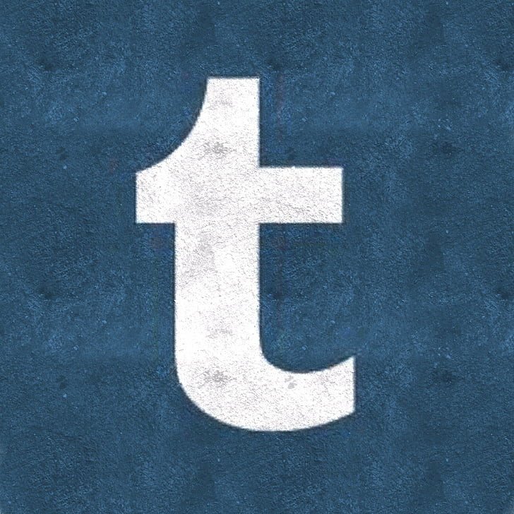 tumblr, logo, social networks, blog, blogging, image, royalty
