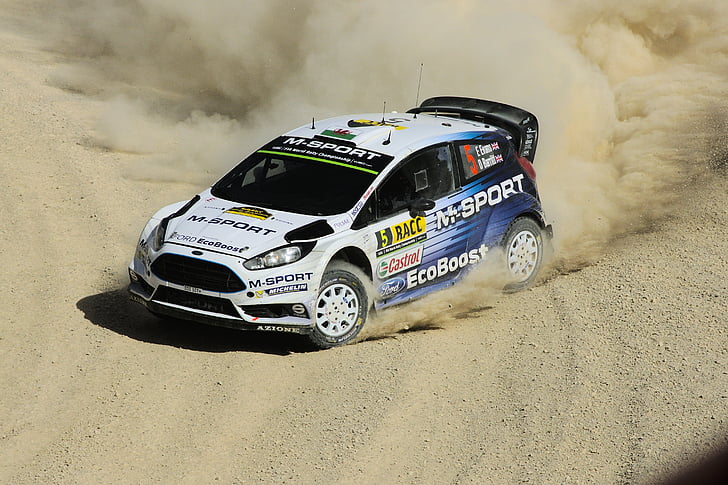 ράλι, WRC, Ράλλυ Καταλονίας 2015, Διαγωνισμός m-sport, Ford, κόμμα, Elfyn Έβανς