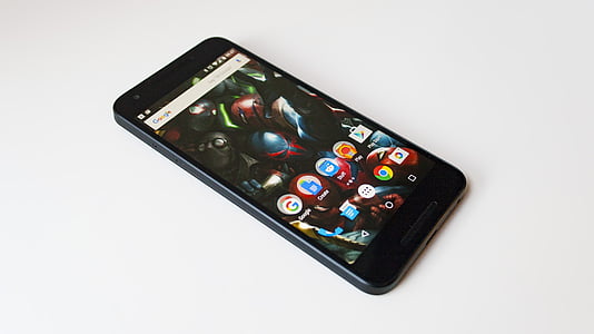 Nexus, tegneserie, tapet, Android, telefon, smartphone, Google