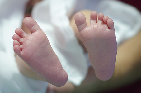 πόδια μωρού, νέα γεννηθεί, το παιδί, νεογέννητο, ιδανικά για παιδιά, μωρό, νέο μωρό