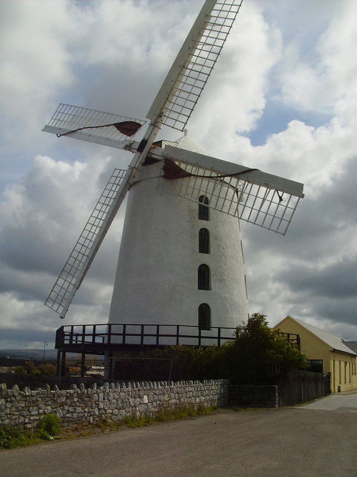Dingle, Irsko, větrný mlýn