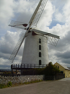 Dingle, Irlanda, moinho de vento