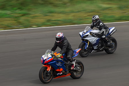 moto, carreira, corrida de motos, velocidade, desporto, piloto, concorrência