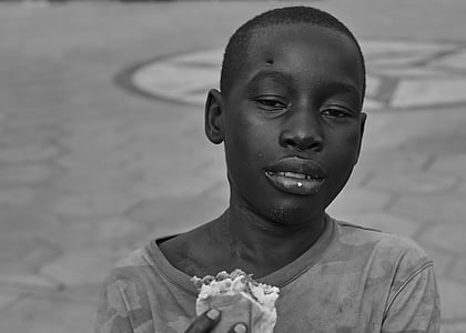 om, copil al străzii, africane, frumusete, de sex masculin, frumos, portret