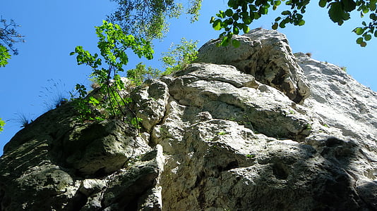 rocas, piedras calizas, paisaje, naturaleza, Polonia, Jura krakowsko częstochowa, Turismo