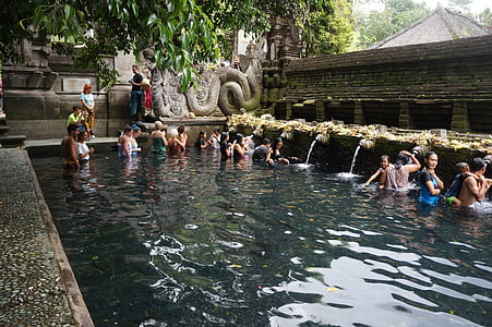 Tirta empul temple, uiminen, kaste, ihmiset, Aasia, kulttuurien, kuuluisa place