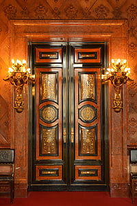 door, town hall, hamburg, architecture, building, germany, entrance