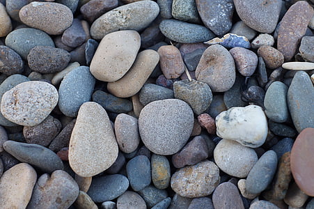 akmeņi, akmeņi, pludmale, krasta, klints, olis, akmens