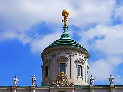 old town hall, potsdam, building, architecture, historically, historic building